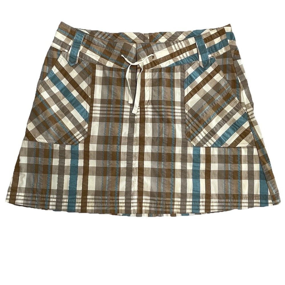 Patagonia‎ Drawstring Mini Skirt Womens 10 Pockets Outdoors Summer BBQ Cookout